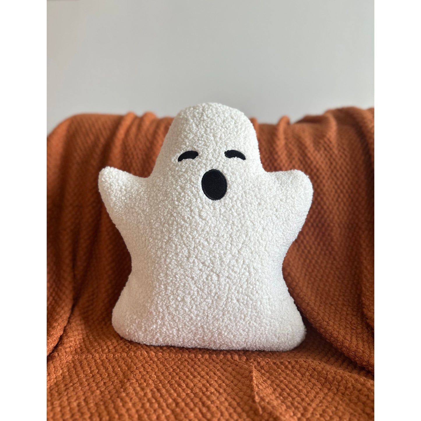 Sherpa Ghost Pillow