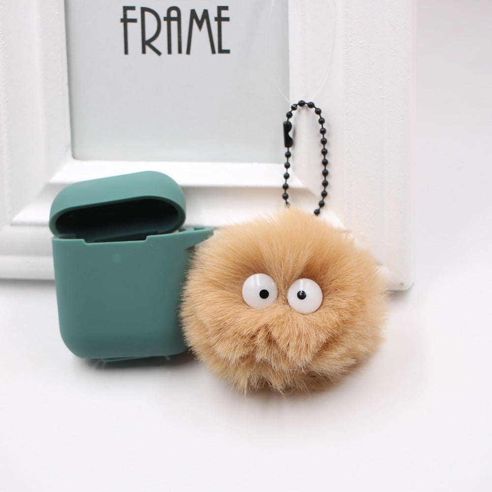 Spirited Away Dust Elf briquettes keychain