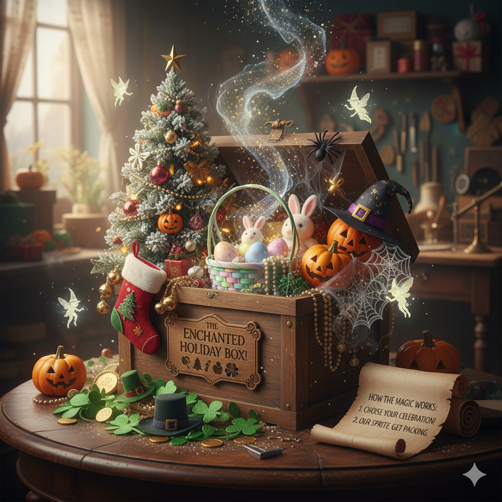 The Enchanted Holiday Box! 🎄🎃🐰 Pick Your Celebration!