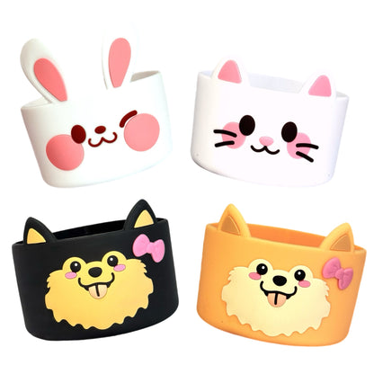 Cute Animal Tumbler Boots, Cup Accessories