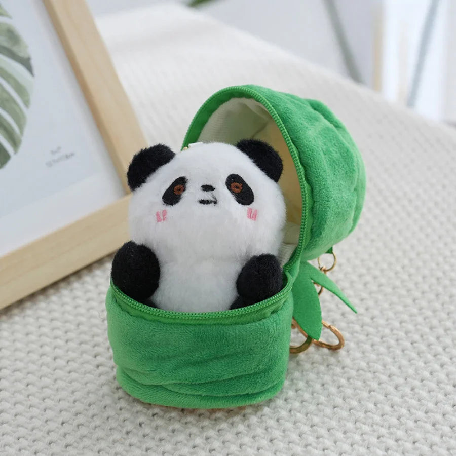 Panda Plushie Keychains
