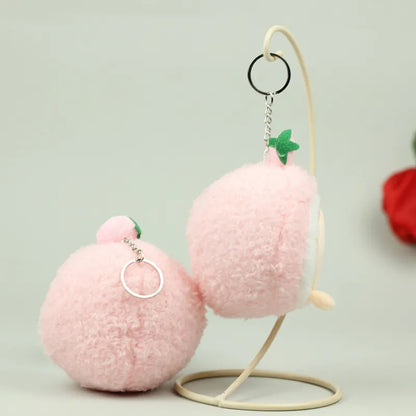 Strawberry Dessert Plushie Keychains