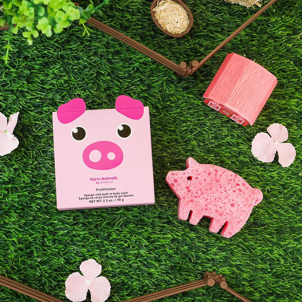 Peggy Pig | Farm Animals (bath sponge)