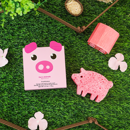 Peggy Pig | Farm Animals (bath sponge)